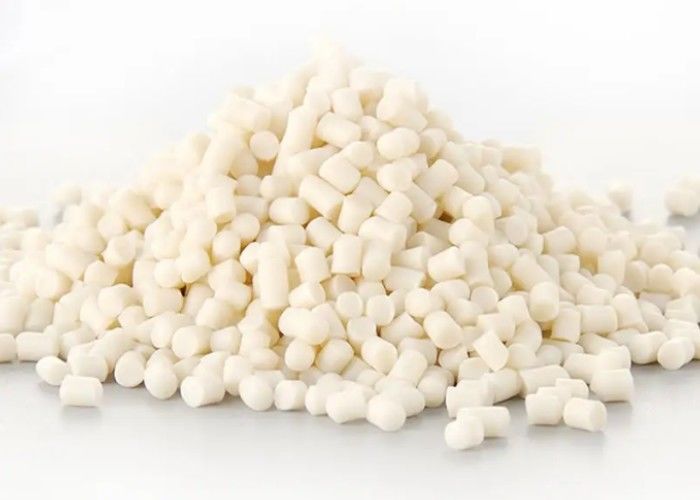 White Hard Rigid UPVC PVC Compound Granule For 32 - 125mm Bend Pipe Fitting
