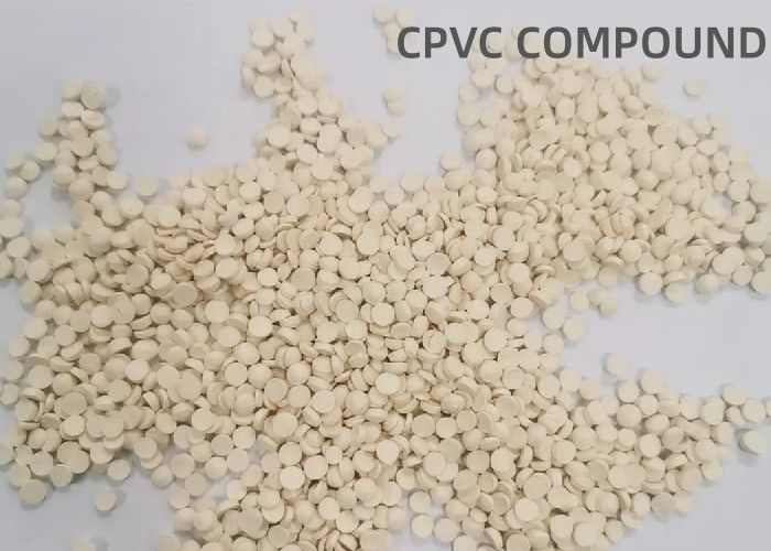 103 Degree Plastic Flexible Rigid PVC Compound Granules For Injection Moulded Fittings